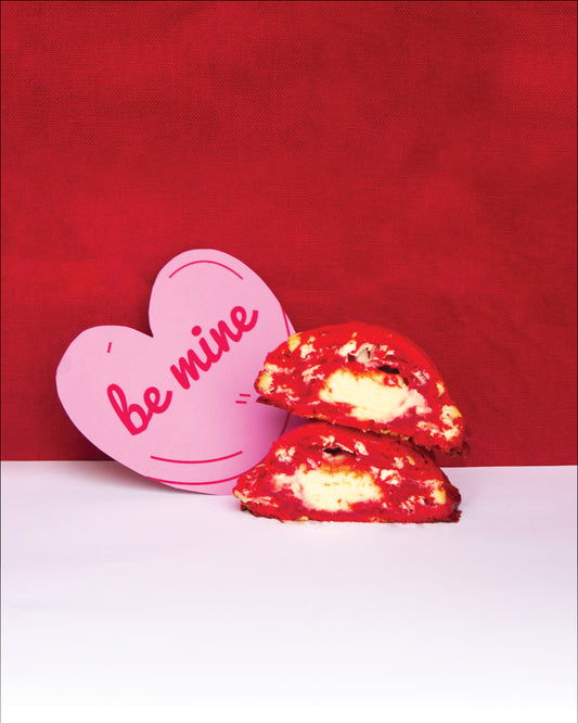 Red velvet cheesecake Cookie Box (Box of 6)